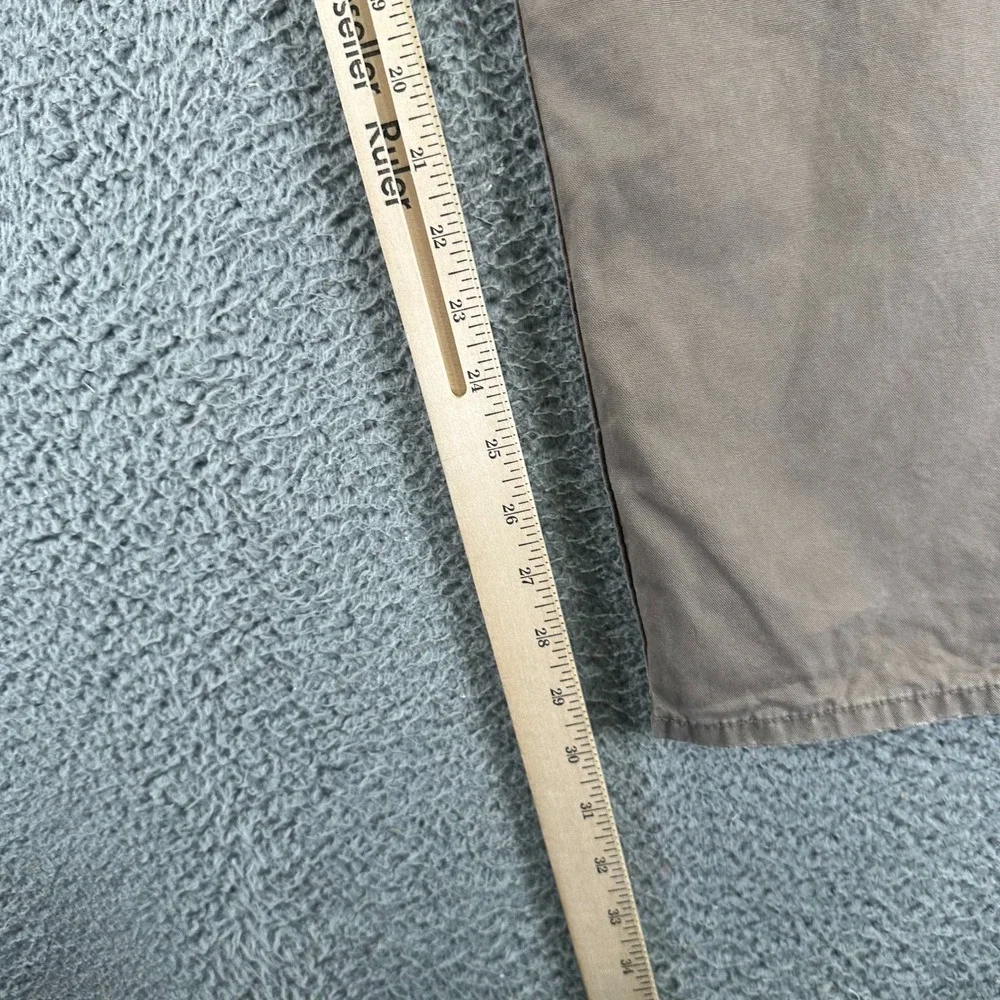 Banana Republic Pant Mens 36x30‎ Brown Cotton Chino Straight Baggy Preppy Office